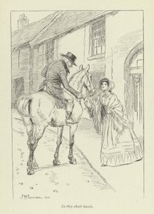 Illustration til Janets Repentance af George Eliot af Hugh Thomson