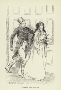 Illustration til Janets Repentance af George Eliot af Hugh Thomson