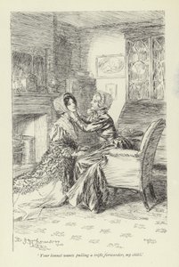 Illustration til Janets Repentance af George Eliot af Hugh Thomson