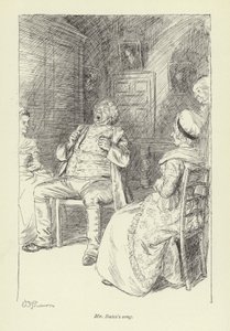 Illustration til Mr Gilfils Love Story af George Eliot af Hugh Thomson