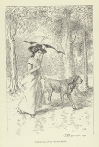 Illustration til Mr Gilfils Love Story af George Eliot af Hugh Thomson