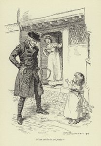 Illustration til Mr Gilfils Love Story af George Eliot af Hugh Thomson