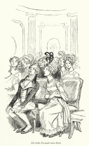 Illustration for Persuasion af Jane Austen (litho) af Hugh Thomson
