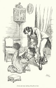 Illustration for Persuasion af Jane Austen (litho) af Hugh Thomson