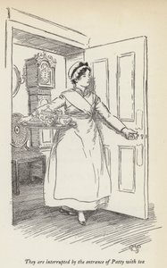 Illustration til Quality Street af Hugh Thomson