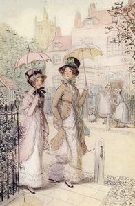 Illustration til Quality Street af Hugh Thomson