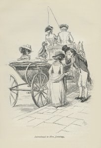 Introduceret til fru Jennings, 1896 af Hugh Thomson
