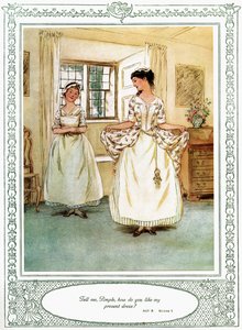 Oliver Goldsmiths skuespil She Stoops to Conquer af Hugh Thomson