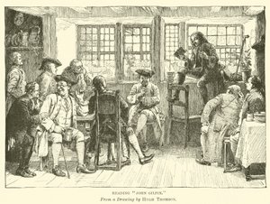 Læser John Gilpin af Hugh Thomson