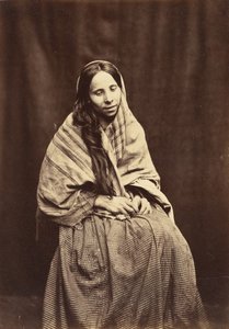 Patient, Surrey County Lunatic Asylum, 1850-55. af Hugh Welch Diamond