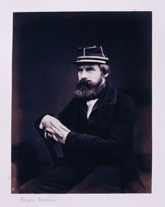 Portræt af Roger Fenton af Hugh Welch Diamond