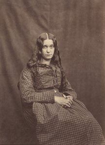 Kvinde, Surrey County Asylum, ca. 1855 (foto) af Hugh Welch Diamond