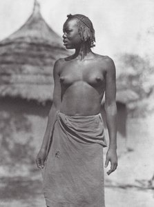 Afrika: Eliri-pige (s/h-foto) af Hugo Adolf Bernatzik