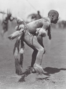 Afrika: Nuba-brydere (s/h-foto) af Hugo Adolf Bernatzik