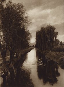 Mexico: Canal Viga (s/h-foto) af Hugo Brehme