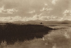 Mexico: Laguna de Patzcuaro (s/h-foto) af Hugo Brehme