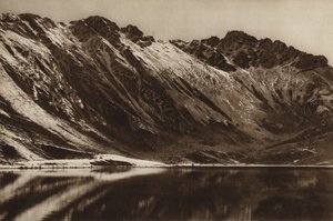 Mexico: Nevado de Toluca, Estado Mejico (s/h-foto) af Hugo Brehme