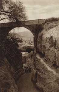 Mexico: San Andres Chalchicomula, delstaten Puebla (s/h-foto) af Hugo Brehme
