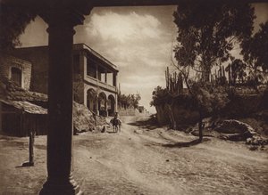 Mexico: San Esteban, udkanten af hovedstaden Mejico (s/h-foto)