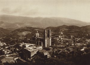 Mexico: Taxco (s/h-foto) af Hugo Brehme