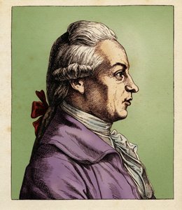 Johann Wilhelm von ARCHENHOLZ (3. september 1741 - 28. februar 1812) 1854 (gravering) af Hugo Bürkner