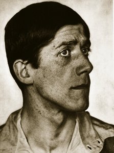 Oskar Kokoschka (sepia foto)