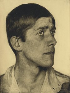 Portræt af Oskar Kokoschka, 1920.