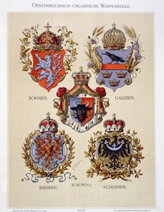 Våbenskjolde fra det østrig-ungarske imperium, fra 