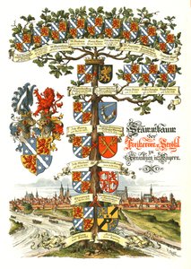 Strohl heraldisk træ af Hugo Gerard Strohl