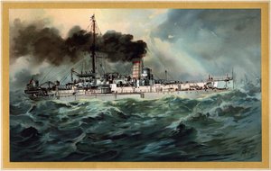 S.M. Slagskib Baden af Hugo Graf