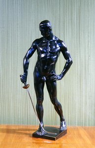 Fægteren (bronze) af Hugo Lederer