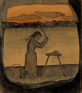 Tøjvask af Hugo Simberg