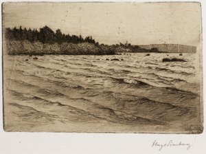 Sommerbølger af Hugo Simberg