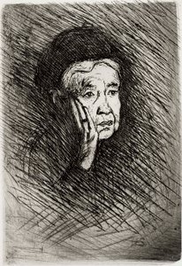 Kunstnerens tante af Hugo Simberg