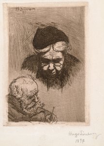 Kunstnerens tante og far