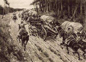 Vestfronten litho af Hugo Ungewitter
