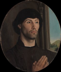 Portræt af en mand, ca. 1475. af Hugo van der Goes