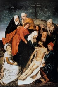 Klagesangen, c1479. af Hugo van der Goes