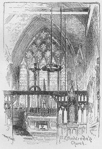 St. Etheldredas Kirke, 1890