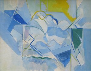 Smoke No. 1, ca. 1942 (olie på lærred) af Humphrey Jennings