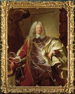 Østrig, Wien, Portræt af Philipp Ludwig Wenzel greve af Sinzendorf (Wien af Hyacinthe Francois Rigaud