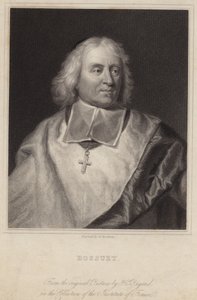 Portræt af Jacques-Benigne Bossuet af Hyacinthe Francois Rigaud