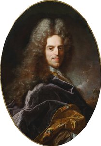 Portræt af Stefano Gentile af Hyacinthe Francois Rigaud