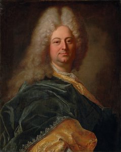 Portræt af Marquis de la Mesangere af Hyacinthe Francois Rigaud