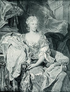 Susanne Henriette dElbeuf af Hyacinthe Francois Rigaud
