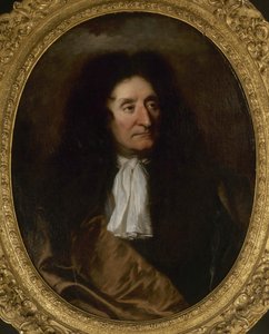 Portræt af Jean de La Fontaine 1621-1695, ca. 1680.