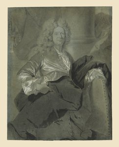 Portræt af en mand af Hyacinthe Rigaud