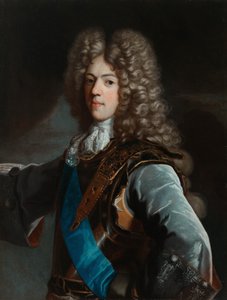 Portræt af Konstanty Władysław Sobieski af Hyacinthe Francois Rigaud