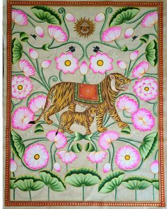 Stien ved den indiske tigerlotus