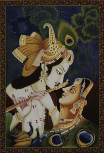 Krishna-Radha-fløjte af IMAGINEERS STUDIO